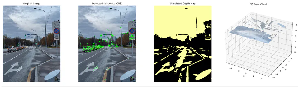 Result of the Algorithm: Creating a Model of the Surrounding Space