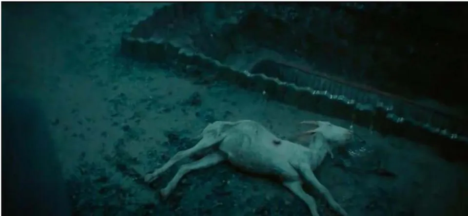 Figure 5: Screenshot in the film Wu Sha