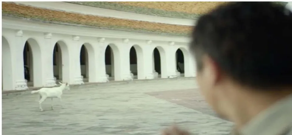 Figure 7: Screenshot in the film Wu Sha