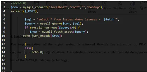 Figure 4: Source-Code Snippet