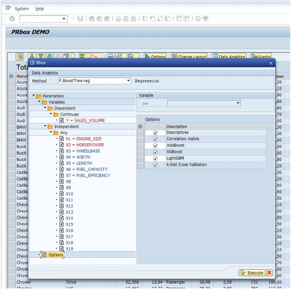 Figure 3: Rbox+SAP S4 Hana Client