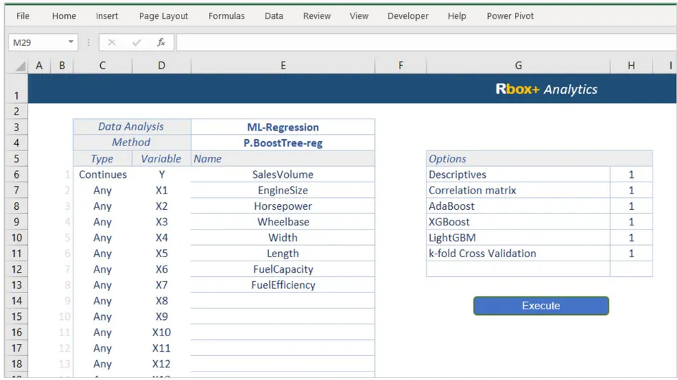 Figure 2: Rbox+ Excel Client