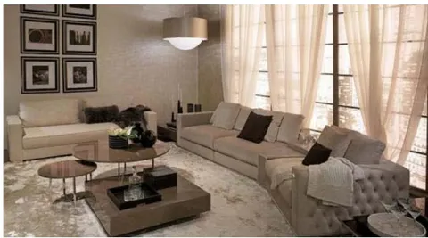 Fig. 13: Modern Interior Design by Jeanette Heerwagen Design Consulting, a German Studio.