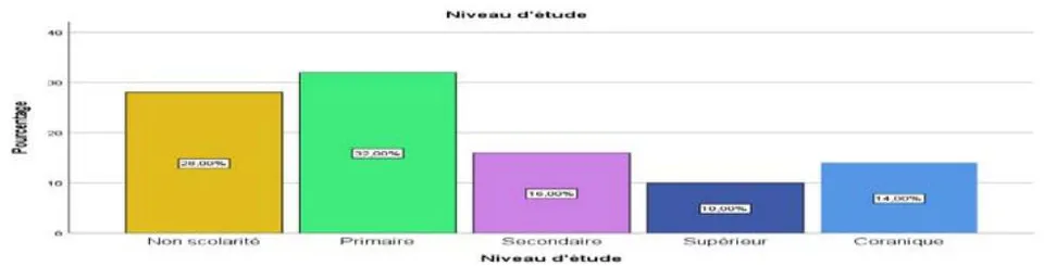 Figure 3: Educational Level of Women Surveyed