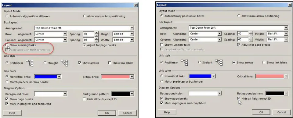 Fig. 9: Layout dialog