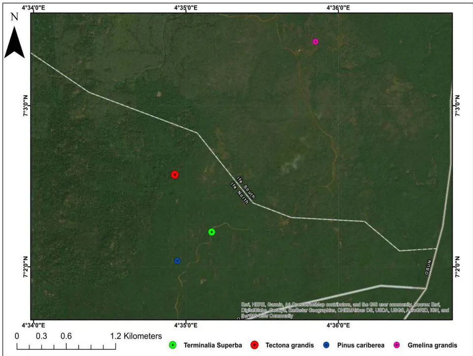 Figure 2: Map of the Study Area