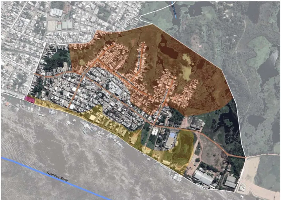 Figure 8: Houses in the Terra Preta neighborhood next to Solimões