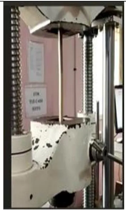 Figure 3: Load vs deflection of Bamboo splints