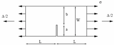 Figure 13: Geometry of SE(T) specimen