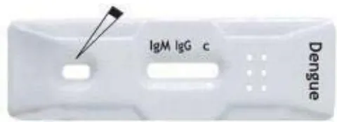 Fig. 4: Diagnosis-Dengue Duo Card Test