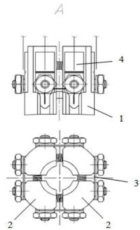 Figure 3: Design of the Initiating Device and Diagram of the Split Ring