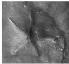 Figure 2: Highly oxidized sediments found in Endurance Crater on Mars