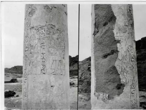 Figure 3: The reliefs of the column n.60 1930, (photo by University of Chicago).