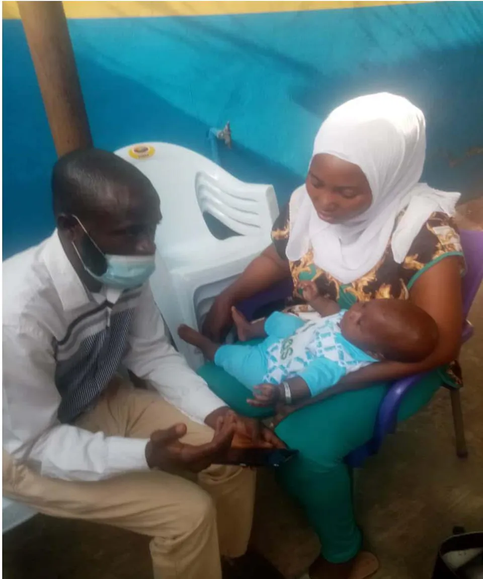 Fig. 1: Field Sampling from the Researcher from One of the PHCs in Ibadan