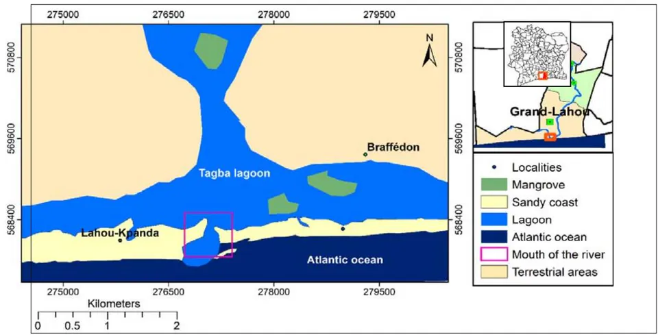 Figure 1: Location of the Study Area