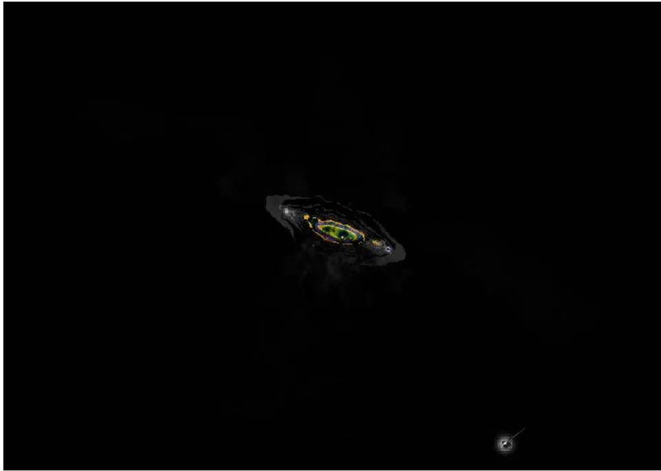 Figure 5: The inequality is listed as equality in the tweet Figure 4: Multispectral material field recombination on the KNSCO on NGC 3034 with the outline of the fifth cosmic force