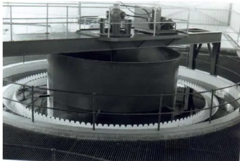 Figure 23: The Saulspoort waterworks - the HR clarifier, design capacity 10 ML.d-1