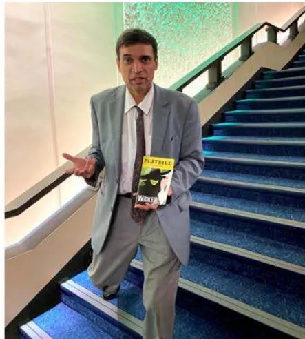 Figure B: The author, Fernando Castro-Chavez at the NYMC in Valhalla, NY, in October, 2019; and at the Gershwin Theater in Manhattan, NY, Feb., 2020.