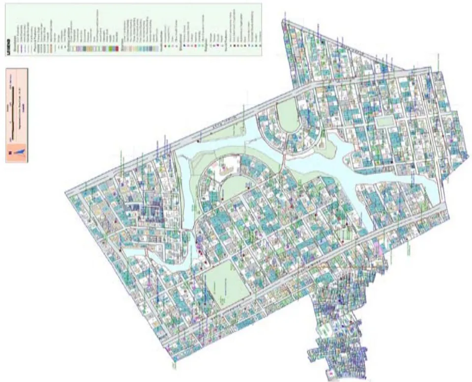 Figure 16: Land Use Map of Dhanmondi