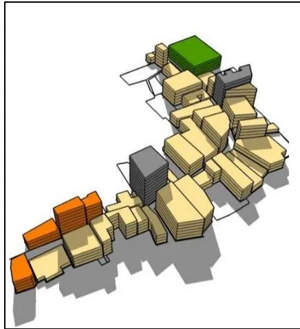 Figure 27: The emerging buildings of Luxmi Bazaar