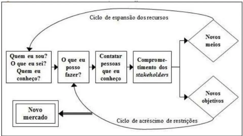 Figure 1: Effectuation Cycle
