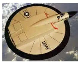 Figure 10: The Disc ADIFO Model Drone with Active Vectors Control Shema and Disc Vought V-173 Aircraft