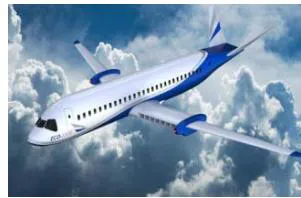 Figure 5: Change of Geometric shapes of the Cylindrical Shaped fuselage from excess pressure with any Integrate Wing Body and Hybrid E-Power Innovation
