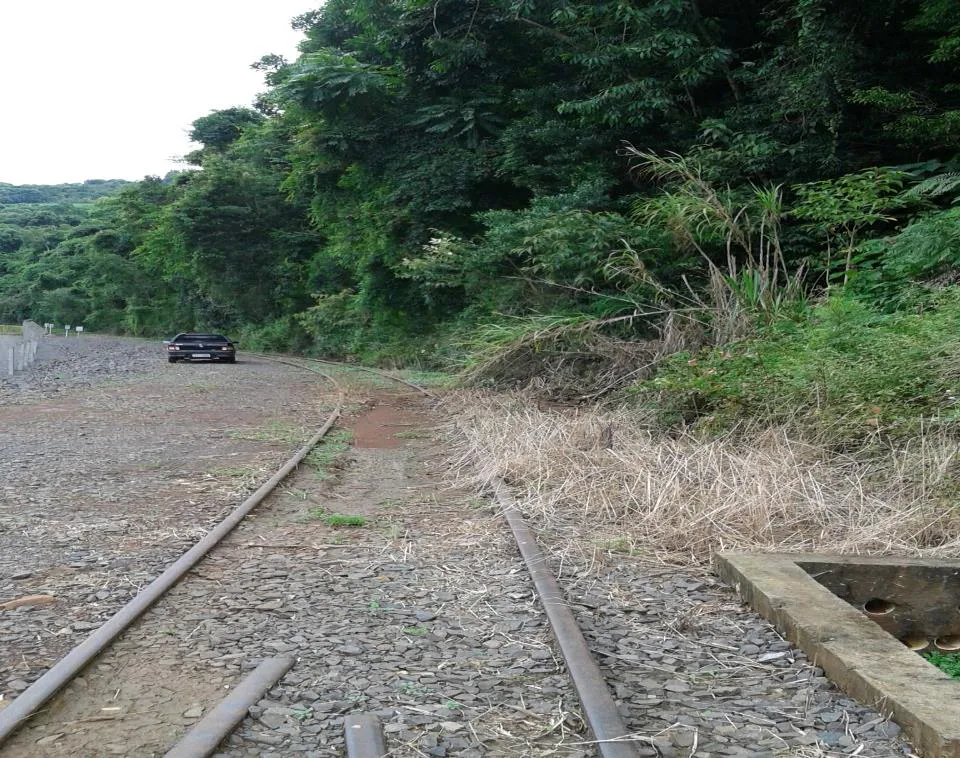 Imagem atual da ferrovia.