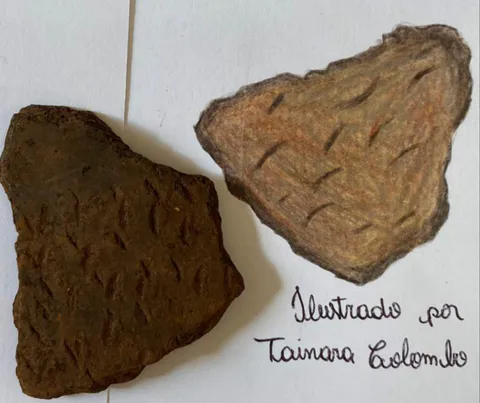 Os alunos do 6º ano confeccionando artefatos arqueológicos em argila. Eles também tem o privilégio de comparar o trabalho deles com artefatos arqueológicos de milhares de anos. E reconhecer nas terras que eles vivem esses artefatos. Tornando esses jovens em “Guardiões”. O que os transforma em grandes preservadores do meio ambiente e de nossa história, que está sendo reconstruída, mais completa e justa. Existem fatos do passado que não é mais possível mudar. Mas podemos contar ela de uma forma mais completa e justa, mostrando a grande contribuição dos primeiros povoadores do Oeste catarinense.