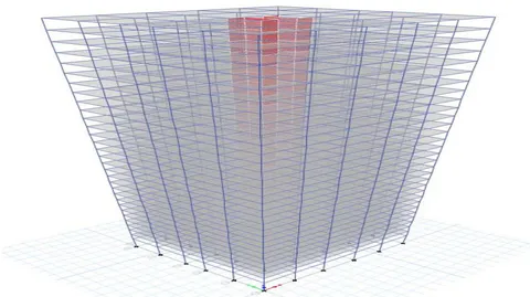 Figure 5: Plan of the Structure III