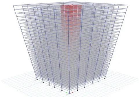 Figure 7: Plan of the Structure IV