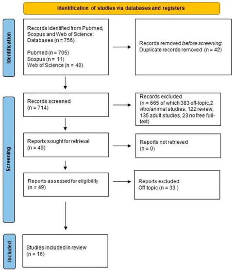 Figure 1: PRISMA Flowchart used in this Review Paper