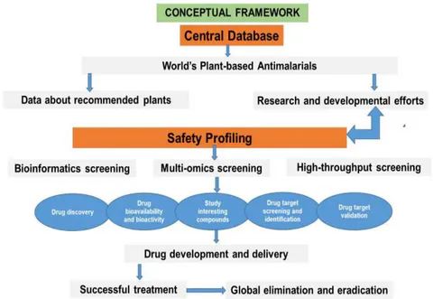 Figure 1: A framework highlighting research needs in the field of drug discovery and development in malaria endemic countries