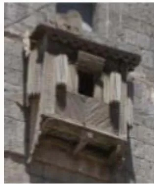 Figure 6: The Mashrabia in the Façade [21]