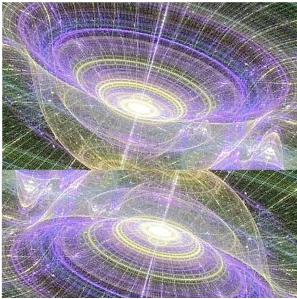 Fig. 2: Two mutually exclusive EXCLUSIVENESS And the bad infinity of such EXCEPTIONALITY (Fig. 2) gives a lot of local patterns and only destroys the General Picture of the Description of NATURE.