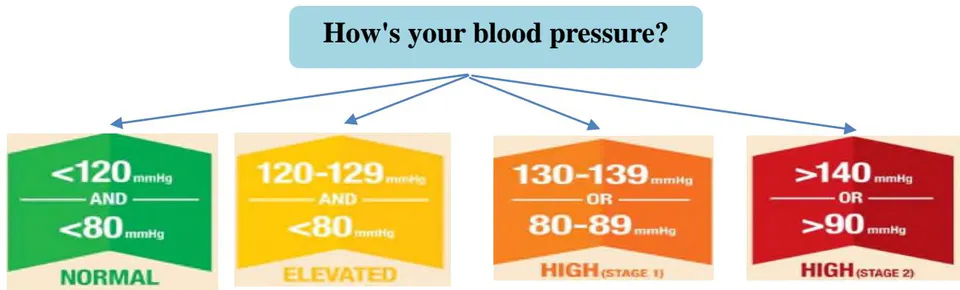 Figure 5: Chart of Blood Pressure (WHO)