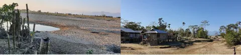 Floods in Mas Dihiri Village, Dhemaji District
