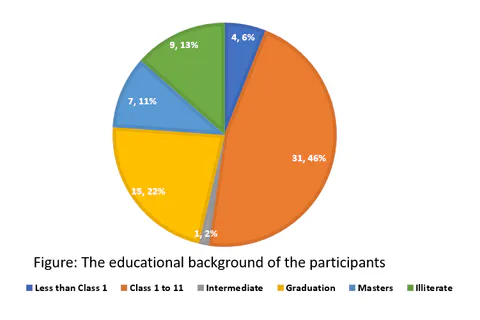 Educational Background of Respondents