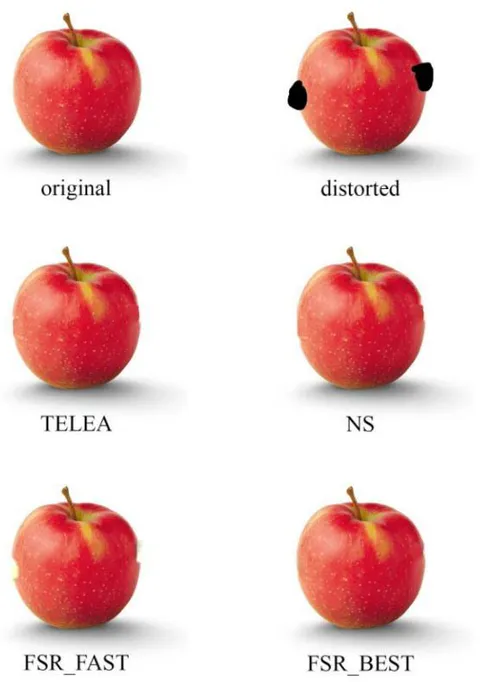 Fig. 11: Edge inpainting sample results