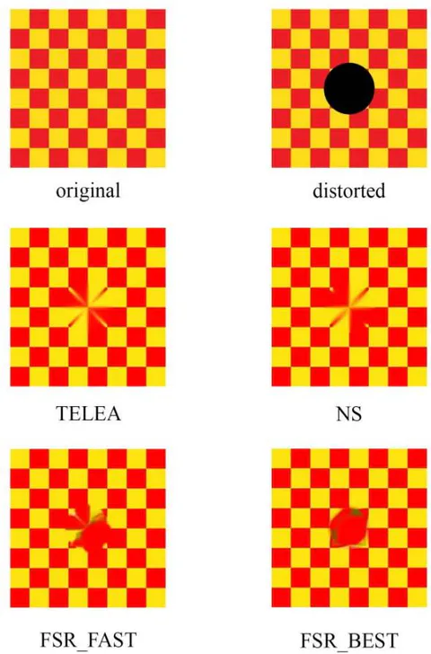 Fig. 12: Pattern inpainting sample results