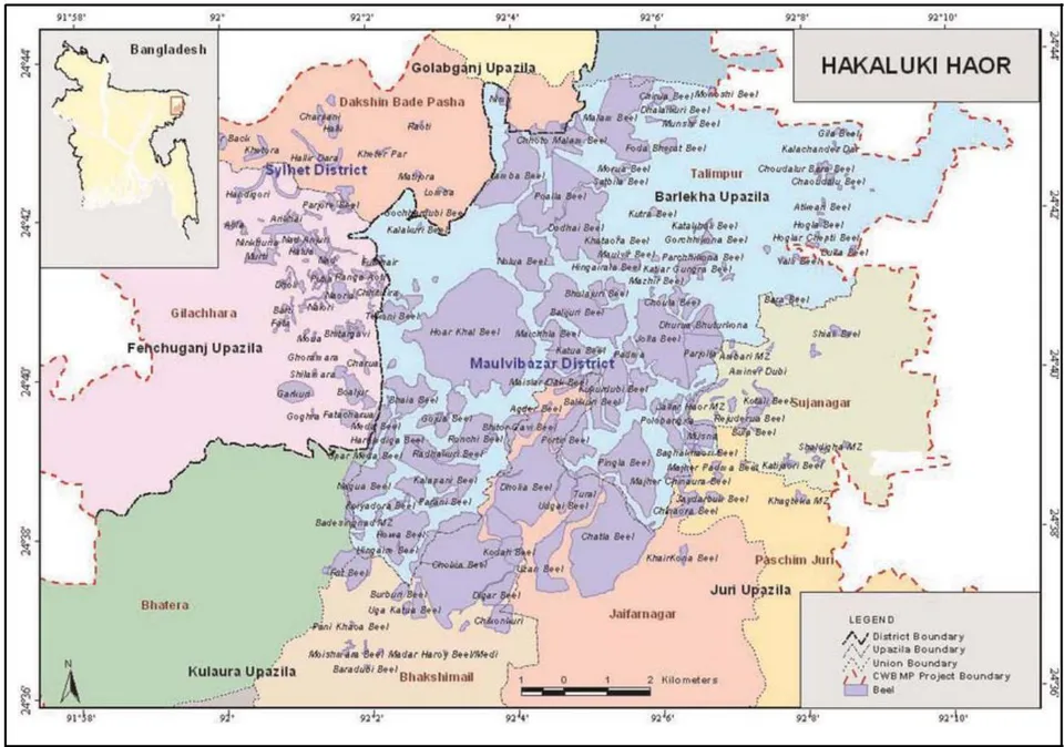 Figure 03: Permanent Wetland Zone in Hakaluki Haor
