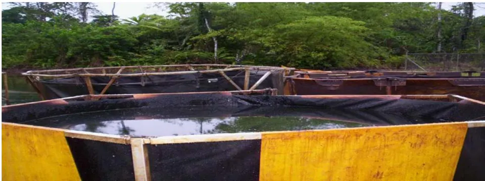 Figure 3: Temporary Storage Facilities for Recovered Spilled Oil