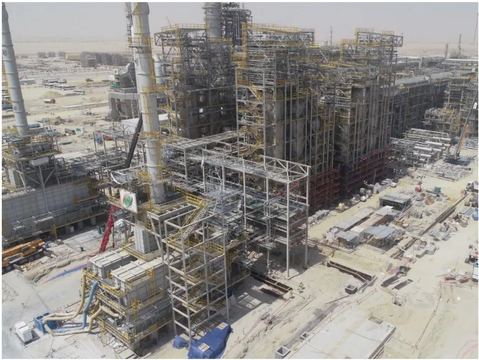 Fig. 11: Al Zour oil refinery project (ZOR) in the study area at Az Zour area southern Kuwait (Al Zour Refinery Project (ZOR) - Hydrocarbons Technology (hydrocarbons-technology.com).