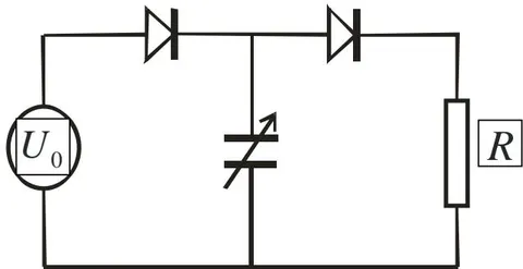 Fig. 10: Diagram of the high-voltage source of direct current