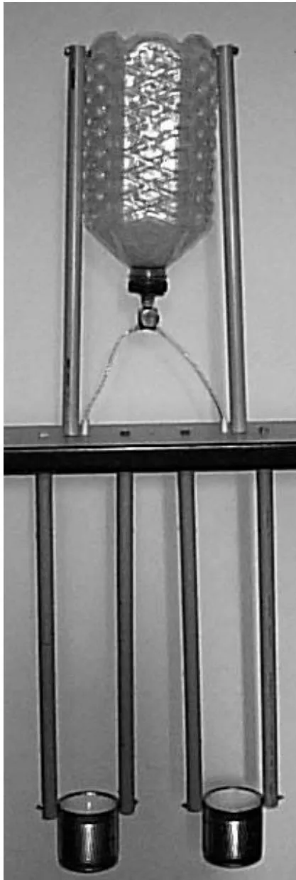 Fig. 8: The common form of electrostatic generator with the magnetic separation of the charges