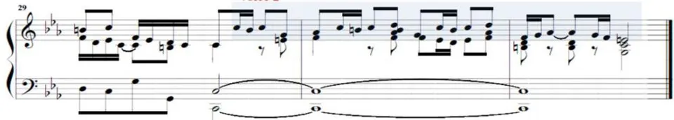 Fig. 4: Bars 26-31.