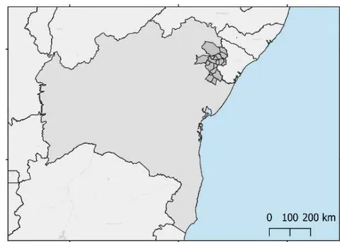 Figura 2: Municípios do CISAN