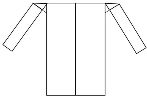 Figure 7: Blouse with chirușcă altiță sewed separately with a triangular form