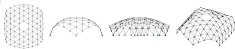 Fig. 15: The visualization of the truss configuration after 50 transformation steps along the X axis