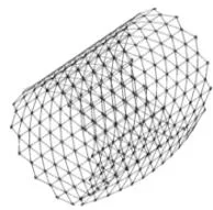 Fig. 21: Visualization of the shape transformation after 100 displacement steps along the X-axis